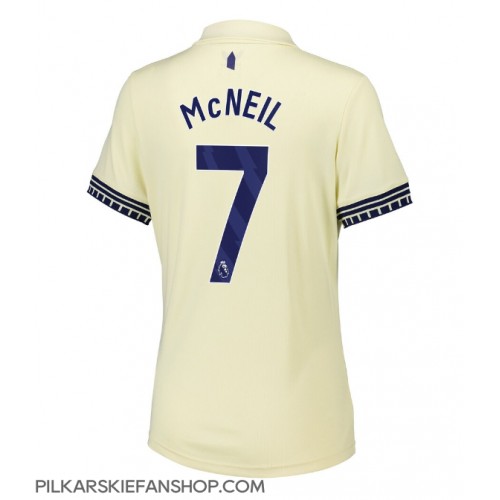 Koszulka piłkarska Everton Dwight McNeil #7 Strój wyjazdowy dla kobiety 2025-26 tanio Krótki Rękaw Koszulka piłkarska Everton Dwight McNeil #7 Strój wyjazdowy dla kobiety 2025-26 tanio Krótki Rękaw